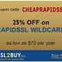 Now RapidSSL Wildcard is available at 25% discounted price
