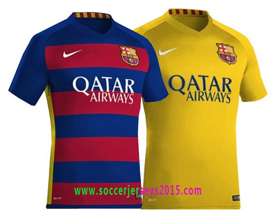 barca home and away kit