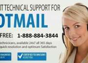 Hotmail customer service number 1-888-884-3844