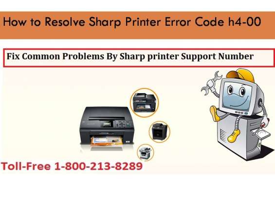 Sharp Printer Error Code H4 00 1 800 610 6962 In Chilton